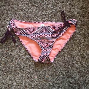 Pink bikini bottoms